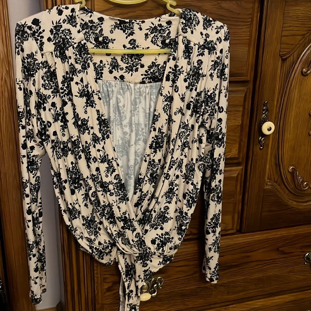 Floral bodysuit